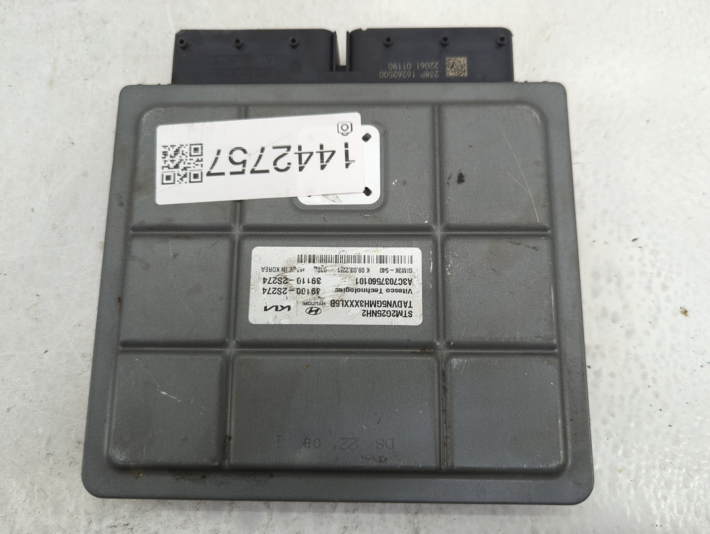 2021 Hyundai Santa Fe PCM Engine Control Computer ECU ECM PCU OEM P/N:39100-2S274 39110-2S274, STM2G25NH2, TADVN5GMH3XXXL5B 
