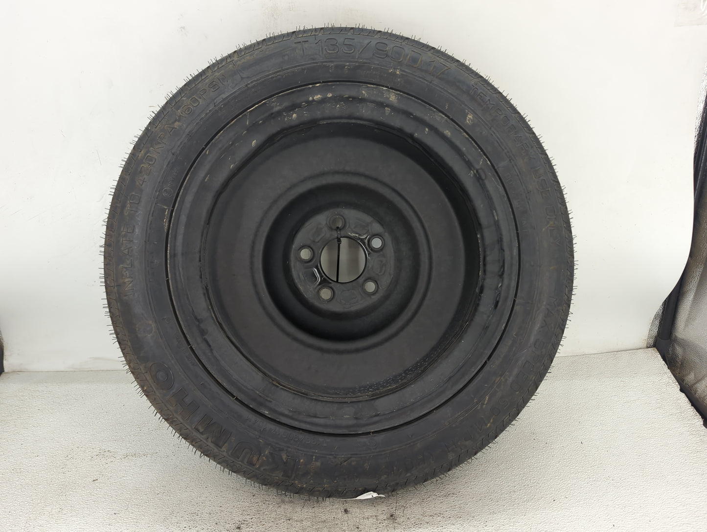 2022 Hyundai Santa Fe Spare Donut Tire Wheel Rim Oem - Oemusedautoparts1.com