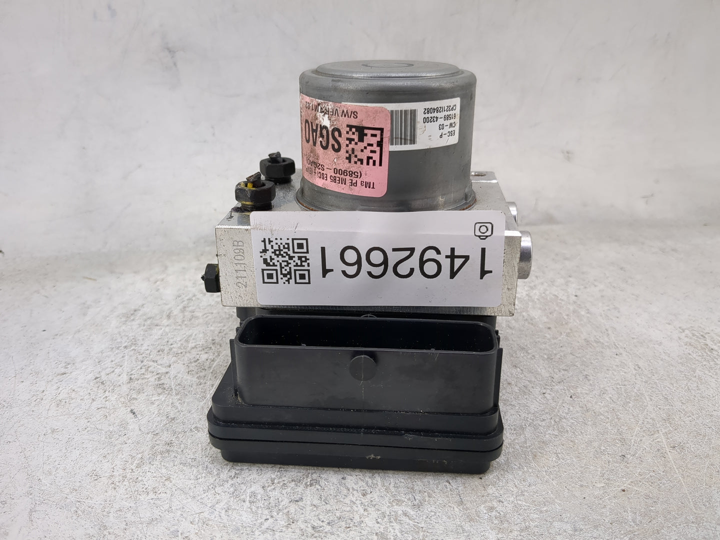2021 Hyundai Santa Fe ABS Pump Control Module Replacement P/N:58900-S2GA0 52589-26800, 61589-K3200 Fits OEM Used Auto Parts 