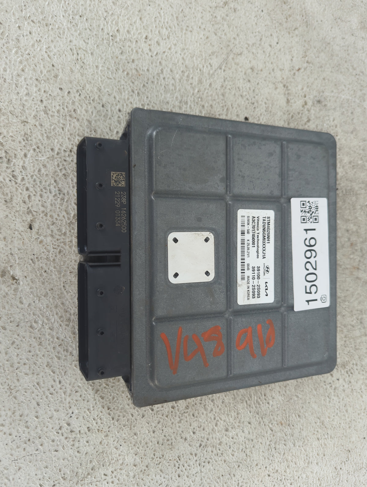 2021 Hyundai Santa Fe PCM Engine Control Computer ECU ECM PCU OEM P/N:39100-2S093 39110-2S093, STM4G25NH1, TADVN5GMI3XXXJ1A 