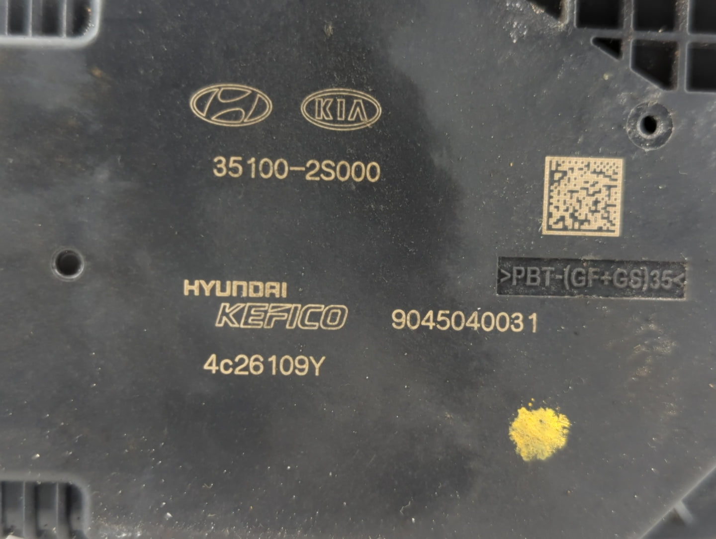 2021 Hyundai Santa Fe Throttle Body P/N:35100-2S000 Fits Fits 2020 2022 2023 OEM Used Auto Parts - Oemusedautoparts1.com