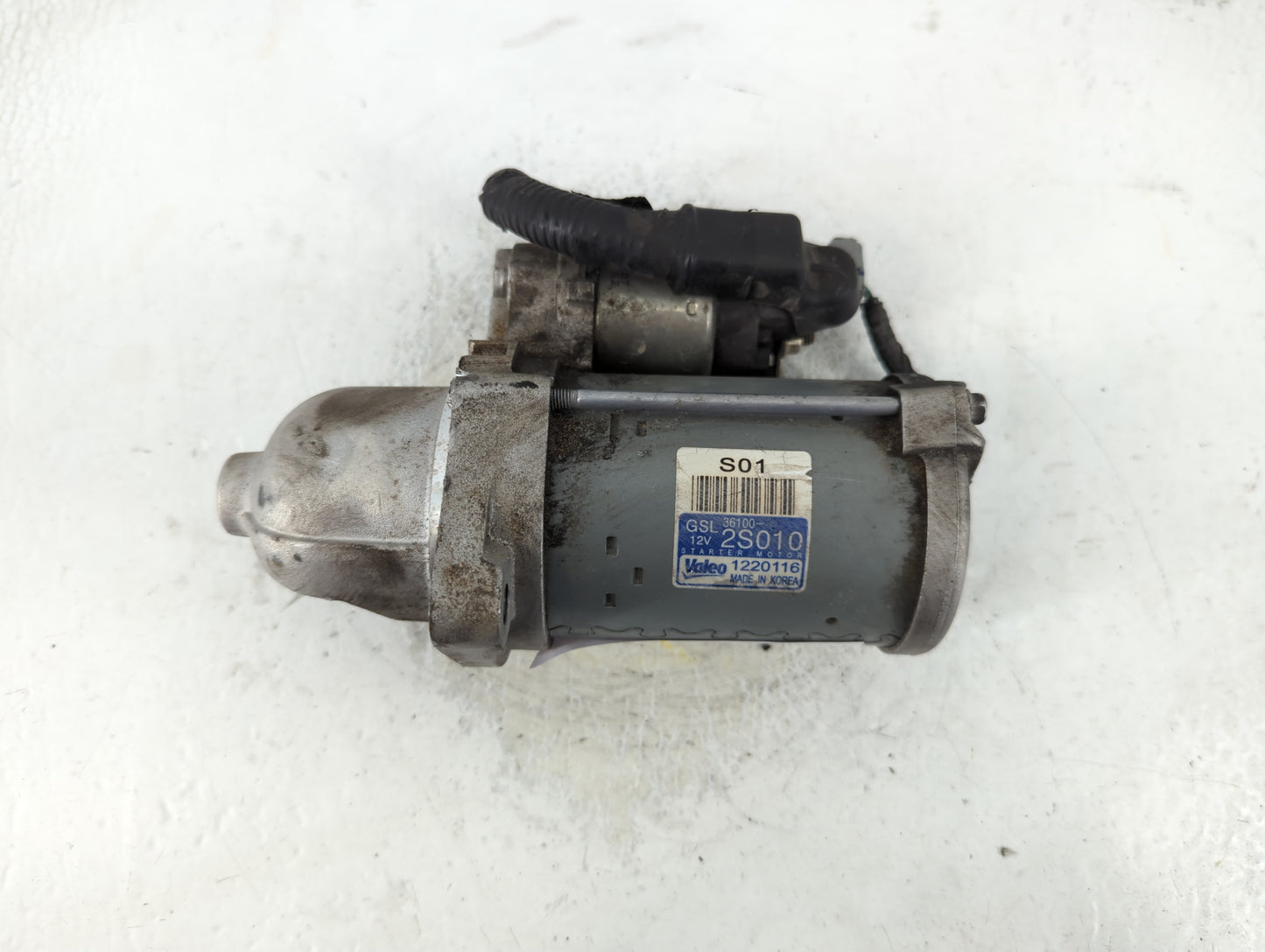2022 Hyundai Santa Fe Car Starter Motor Solenoid OEM P/N:1220116 36100-2S010 Fits Fits 2020 2021 2023 OEM Used Auto Parts - 