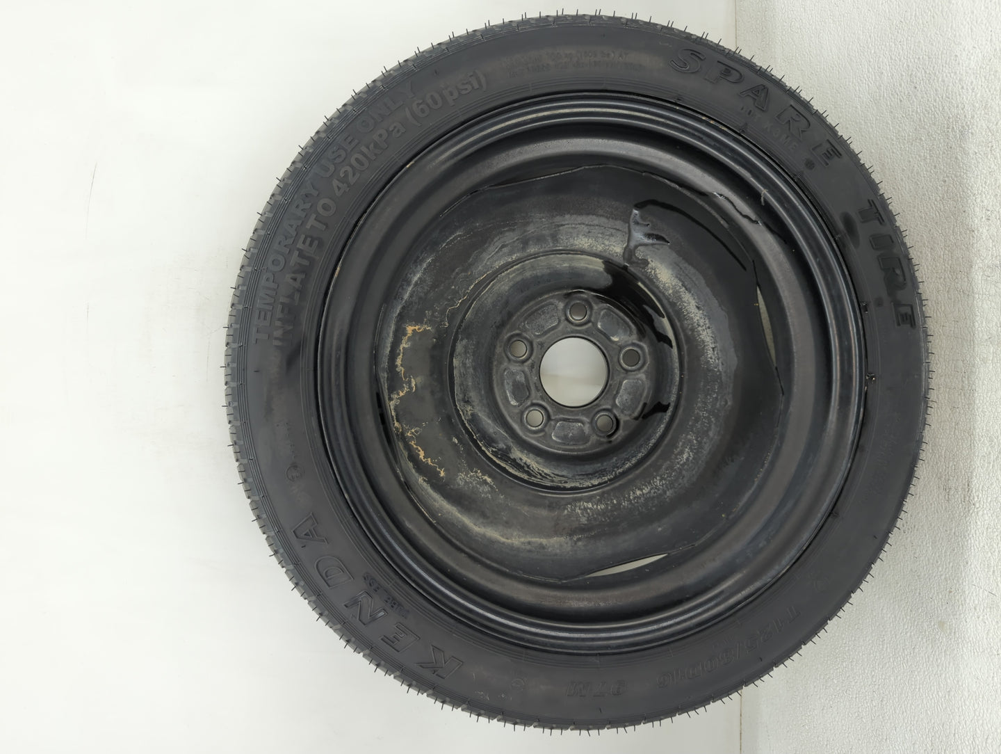 2015-2022 Hyundai Sonata Spare Donut Tire Wheel Rim Oem - Oemusedautoparts1.com