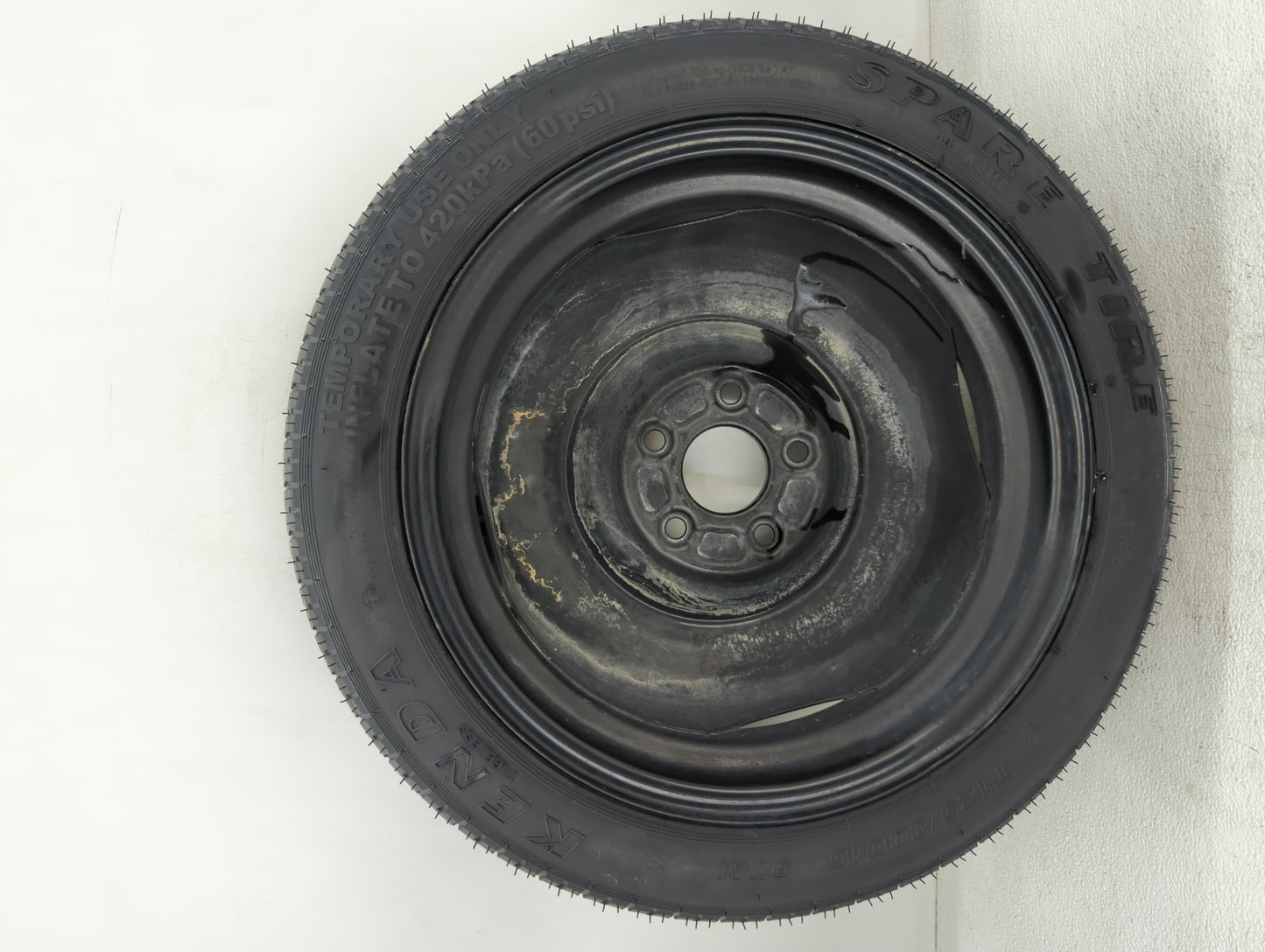 2015-2022 Hyundai Sonata Spare Donut Tire Wheel Rim Oem - Oemusedautoparts1.com