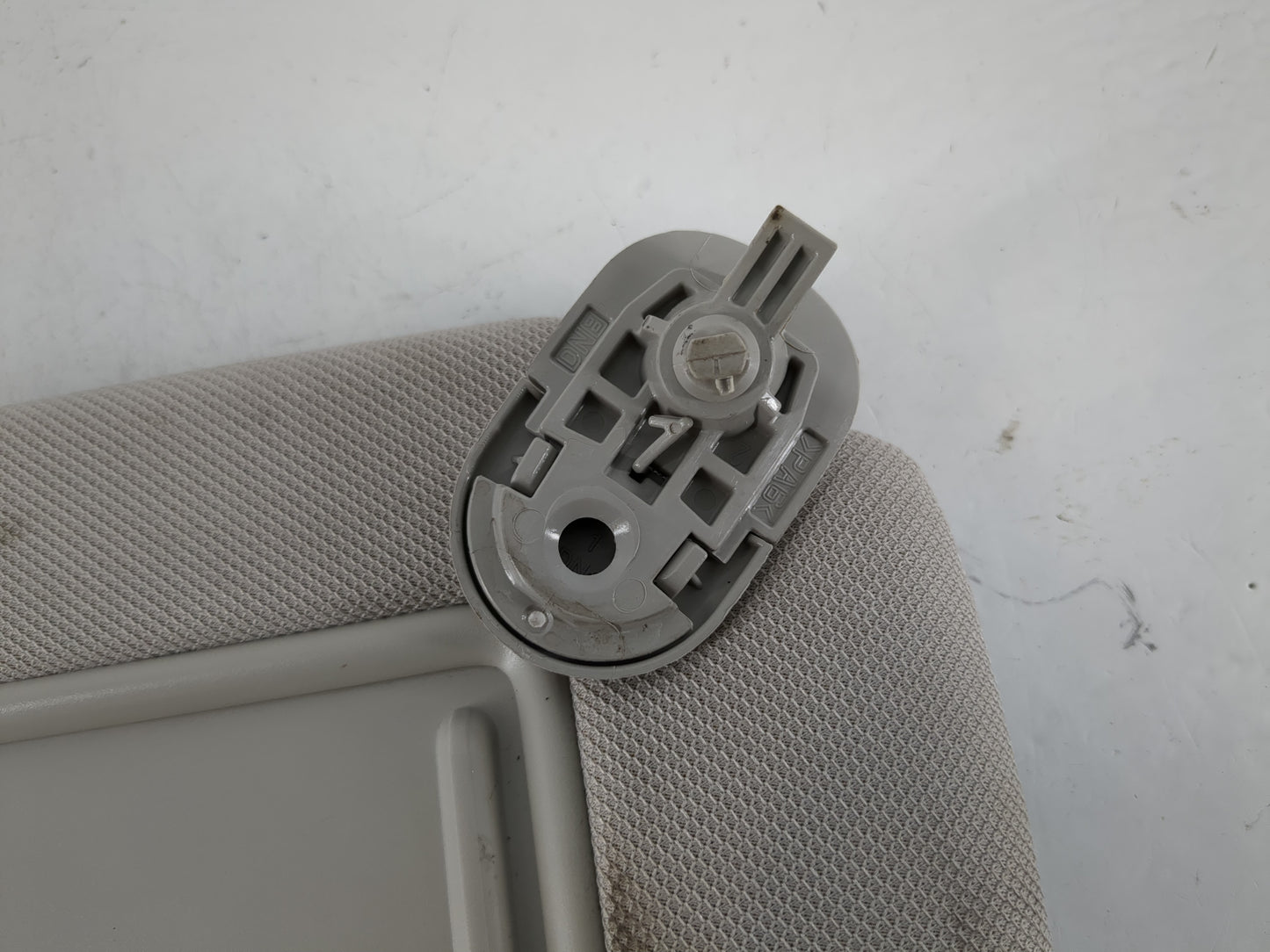 2020-2023 Hyundai Sonata Sun Visor Shade Replacement Passenger Right Mirror Fits Fits 2020 2021 2022 2023 OEM Used Auto Part