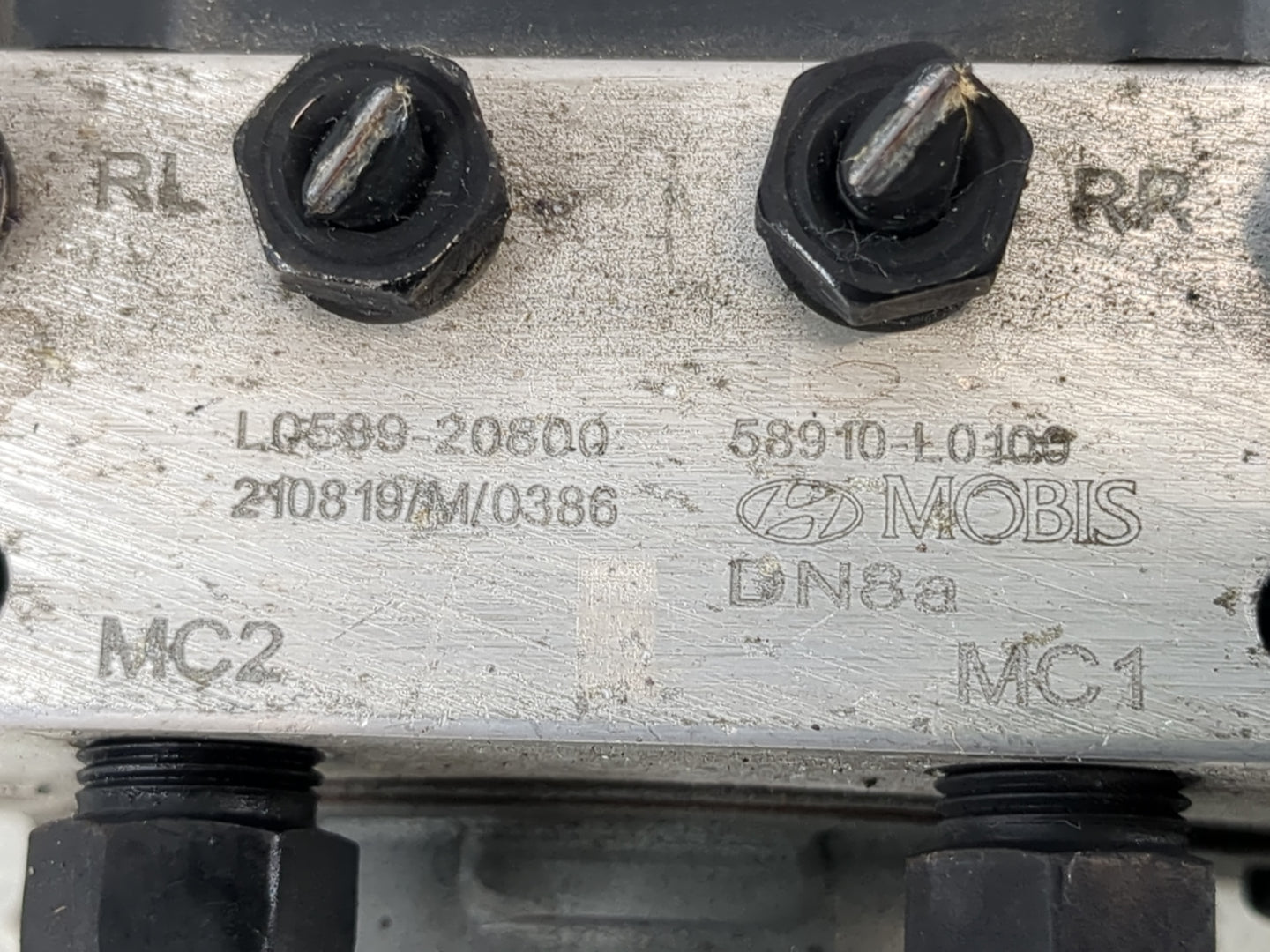 2020-2023 Hyundai Sonata ABS Pump Control Module Replacement P/N:58910-L0100 Fits Fits 2020 2021 2022 2023 OEM Used Auto Par