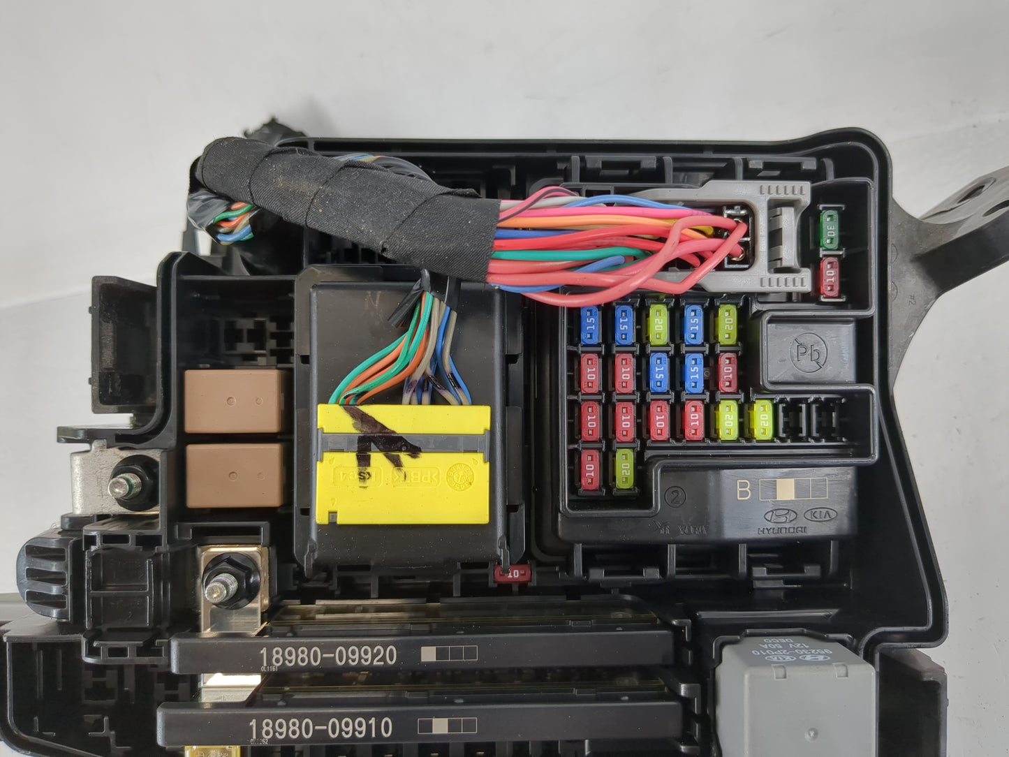 2020-2023 Hyundai Sonata Fusebox Fuse Box Panel Relay Module P/N:91955-L0451 Fits Fits 2020 2021 2022 2023 OEM Used Auto Par