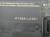 2020-2023 Hyundai Sonata Fusebox Fuse Box Panel Relay Module P/N:91955-L0451 Fits Fits 2020 2021 2022 2023 OEM Used Auto Par