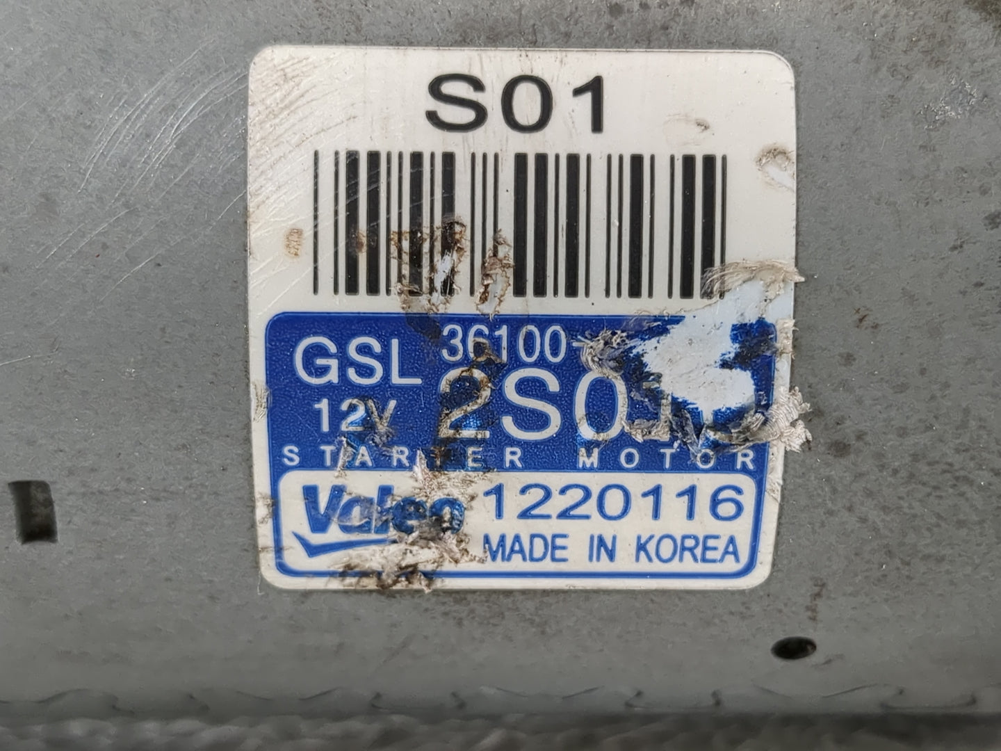 2020-2023 Hyundai Sonata Car Starter Motor Solenoid OEM P/N:36100-2S0 36100-2S000 Fits Fits 2020 2021 2022 2023 OEM Used Aut