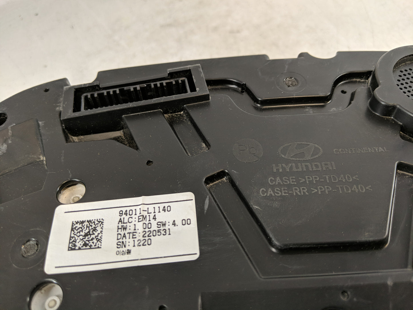 2022 Hyundai Sonata Instrument Cluster Speedometer Gauges P/N:94011-L1140 Fits OEM Used Auto Parts - Oemusedautoparts1.com