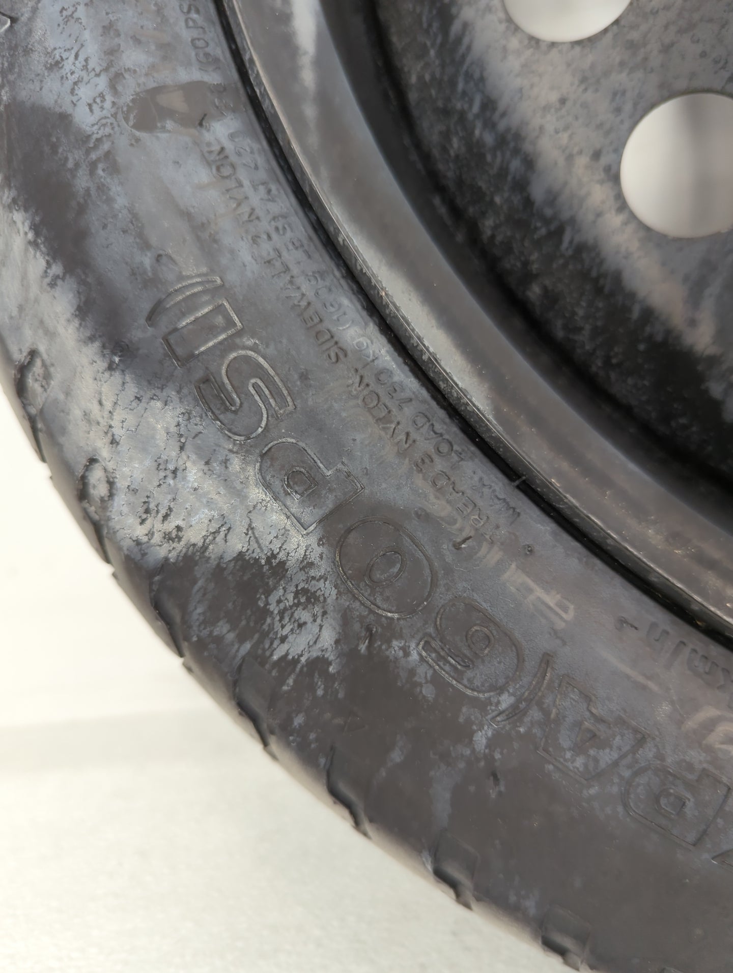 2015-2022 Hyundai Sonata Spare Donut Tire Wheel Rim Oem - Oemusedautoparts1.com