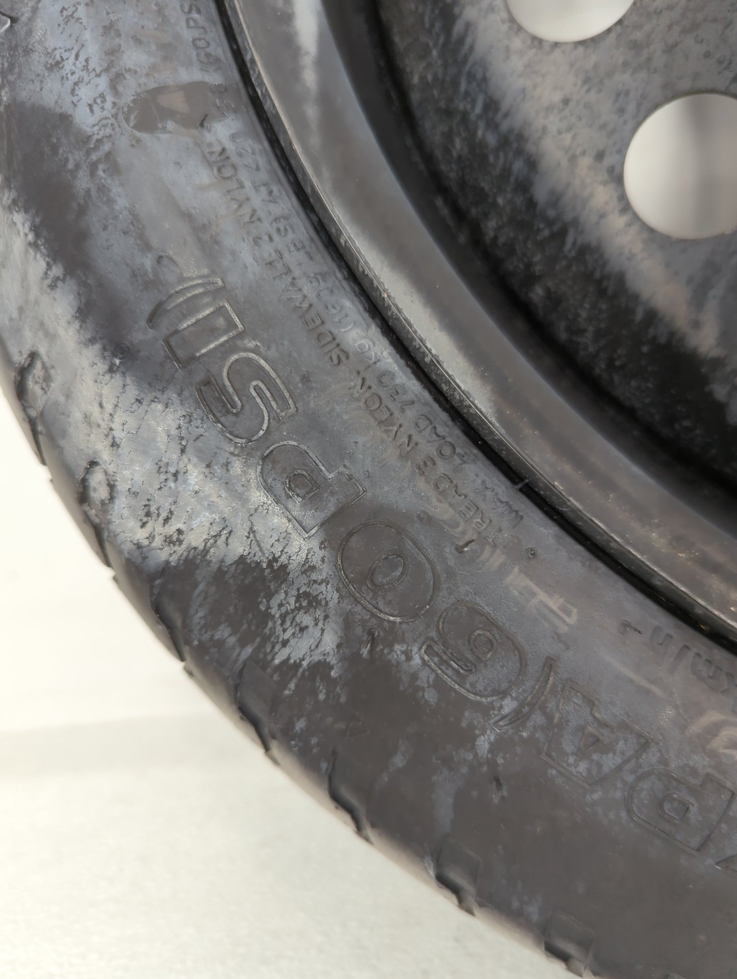 2015-2022 Hyundai Sonata Spare Donut Tire Wheel Rim Oem - Oemusedautoparts1.com