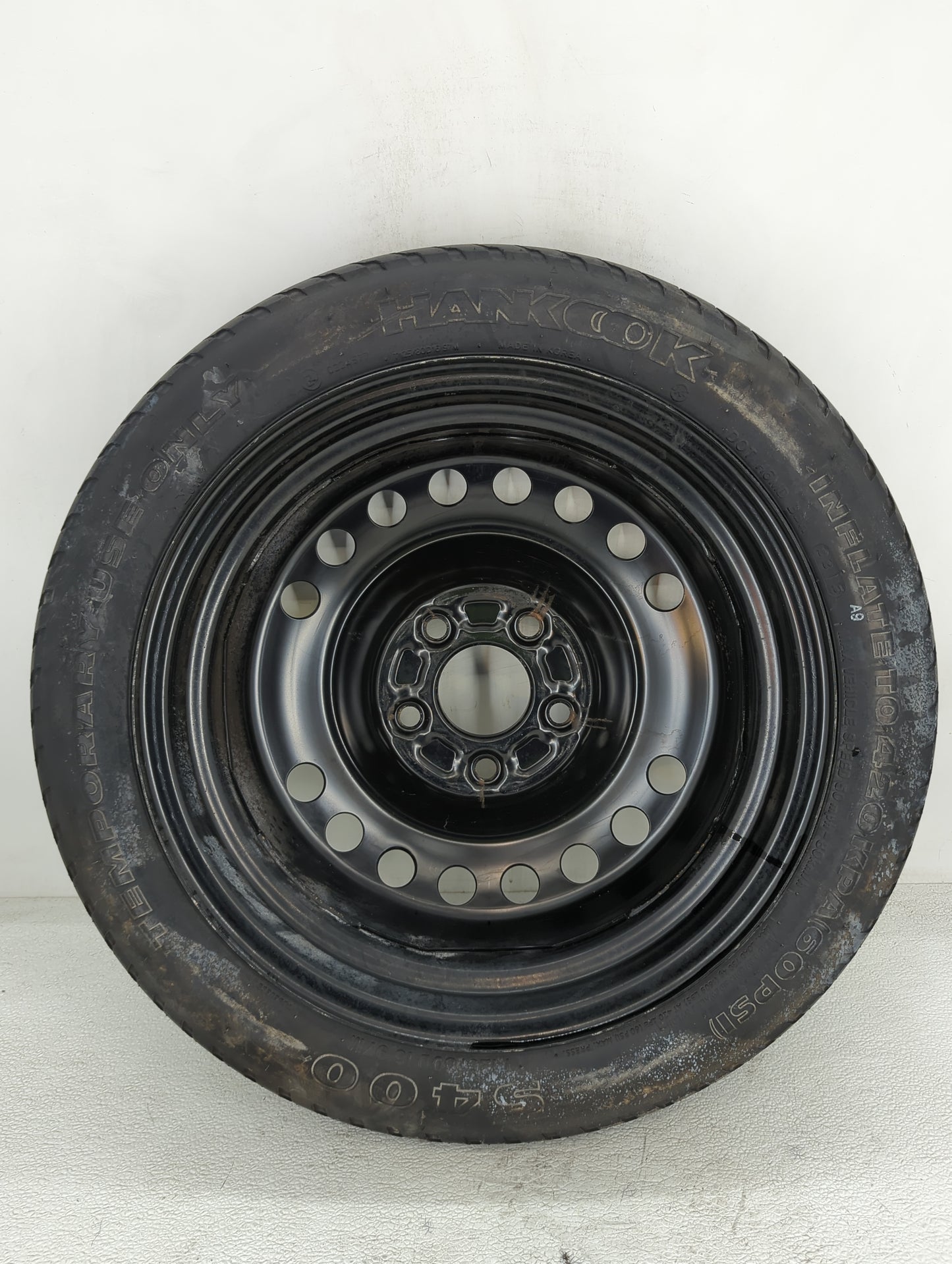 2015-2022 Hyundai Sonata Spare Donut Tire Wheel Rim Oem - Oemusedautoparts1.com