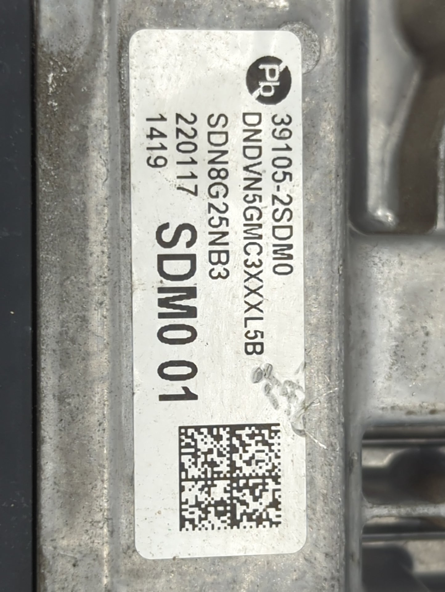 2022 Hyundai Sonata PCM Engine Control Computer ECU ECM PCU OEM P/N:39105-2SDM0 39100-2SDM0, SDN8G25NB3, DNDVN5GMC3XXXL5B Fi