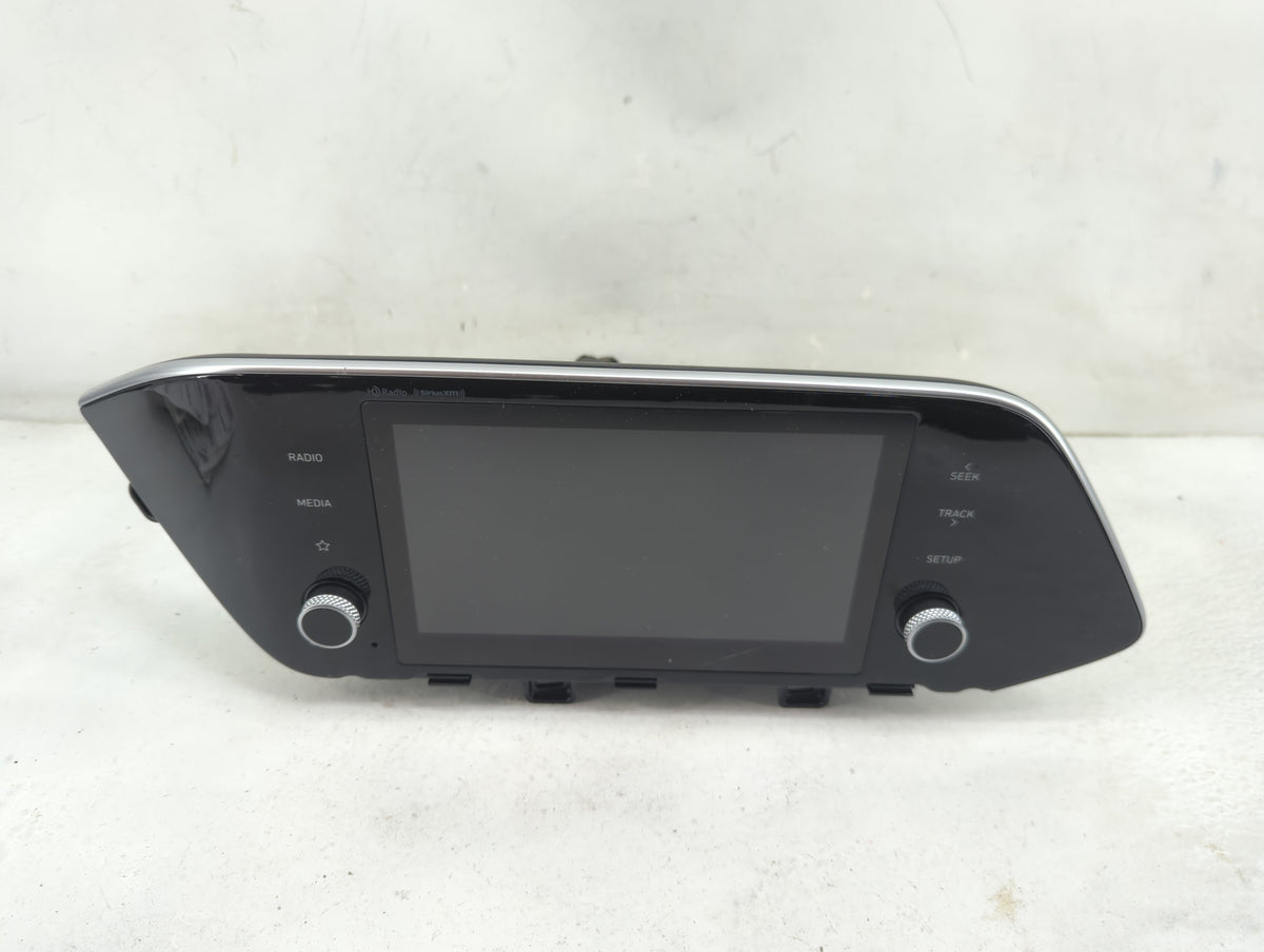 2020-2023 Hyundai Sonata Radio AM FM Cd Player Receiver Replacement P/N:96160L0500NVC Fits Fits 2020 2021 2022 2023 OEM Used