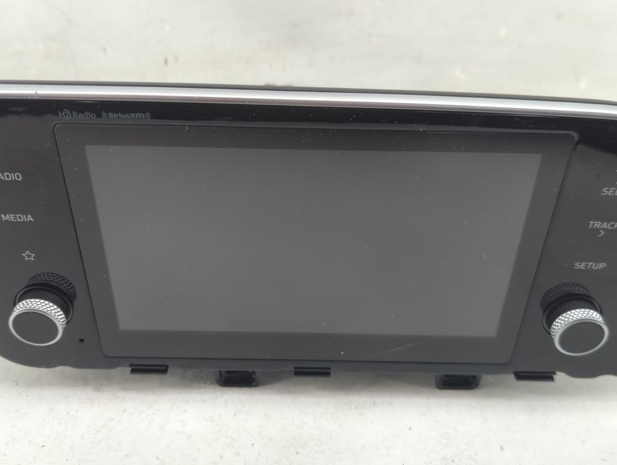 2020-2023 Hyundai Sonata Radio AM FM Cd Player Receiver Replacement P/N:96160L0500NVC Fits Fits 2020 2021 2022 2023 OEM Used