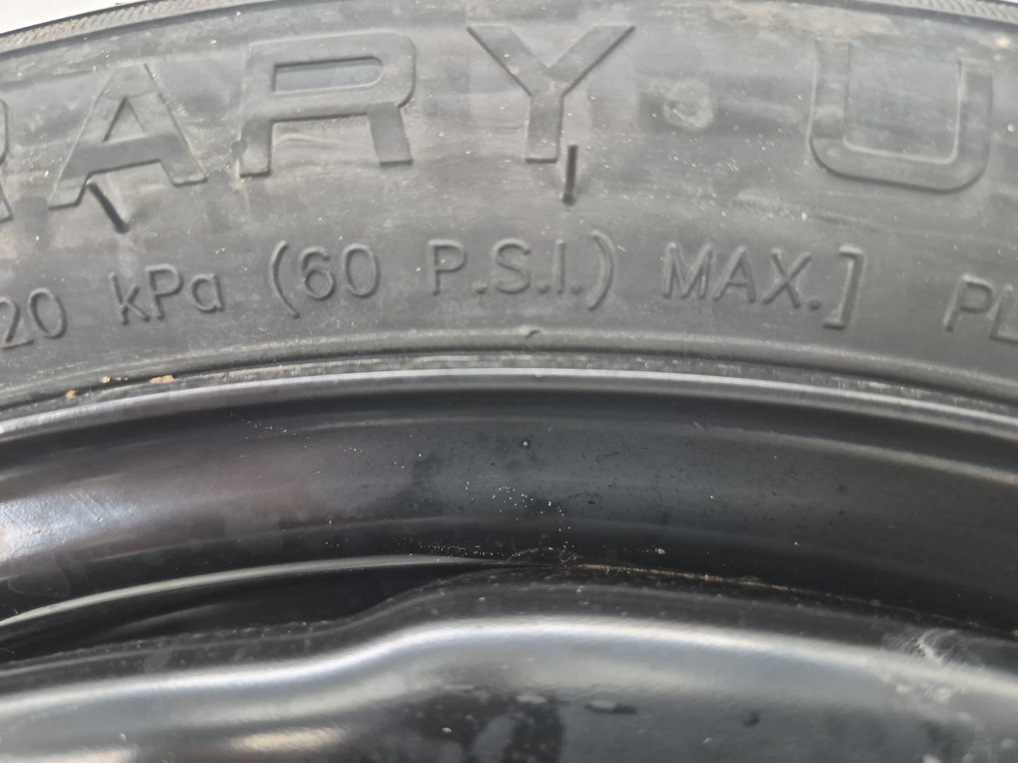 2015-2022 Hyundai Sonata Spare Donut Tire Wheel Rim Oem 1462478 - Oemusedautoparts1.com