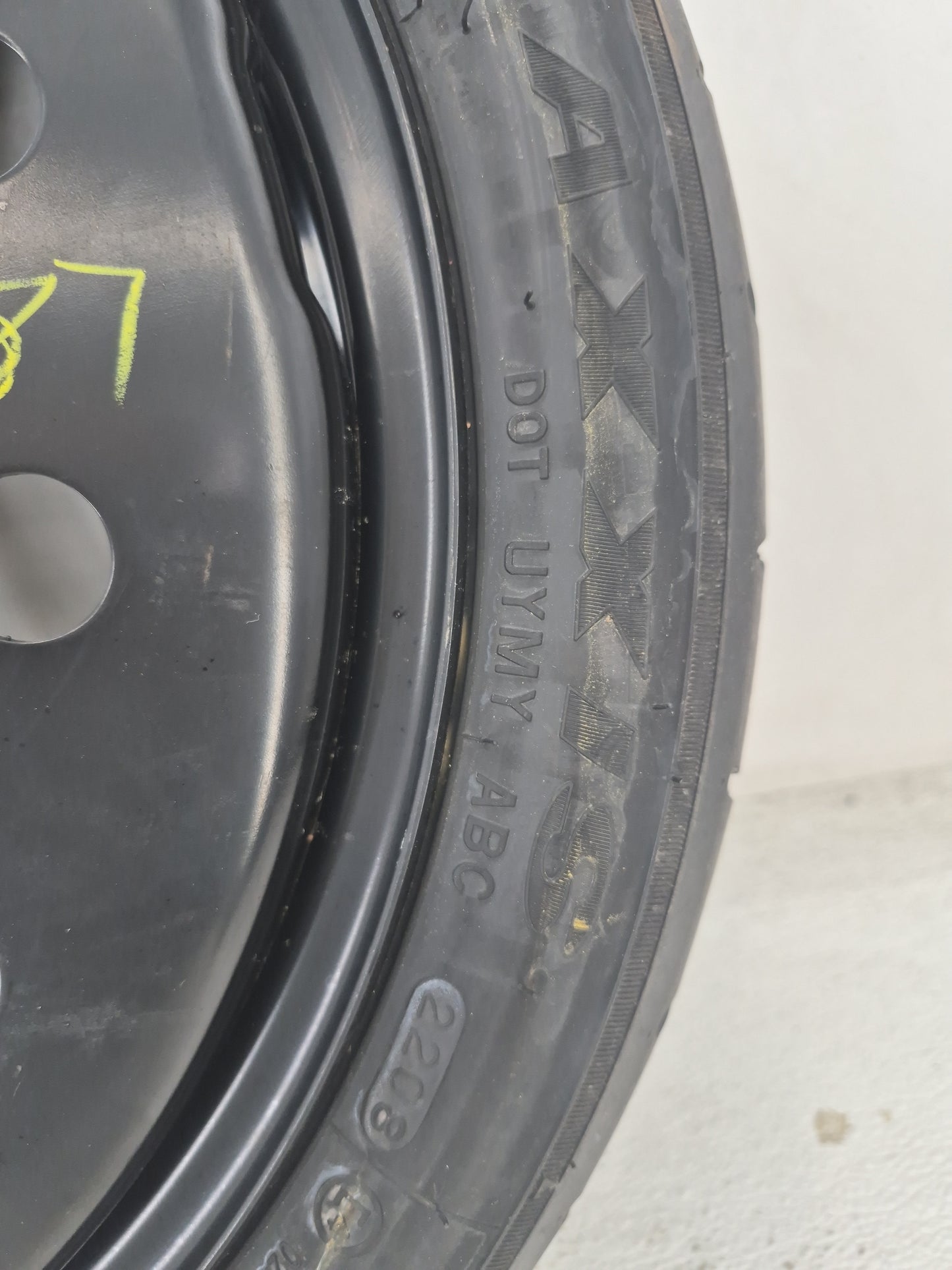 2015-2022 Hyundai Sonata Spare Donut Tire Wheel Rim Oem 1462478 - Oemusedautoparts1.com