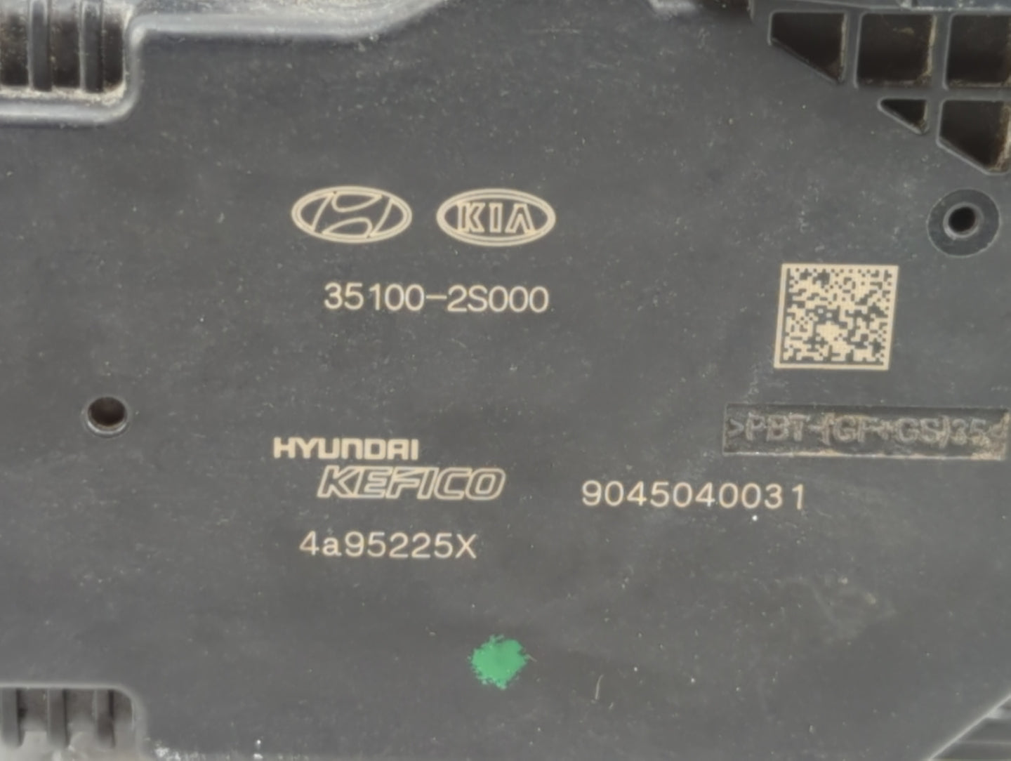 2022 Hyundai Sonata Throttle Body P/N:35100-2S000 Fits OEM Used Auto Parts - Oemusedautoparts1.com