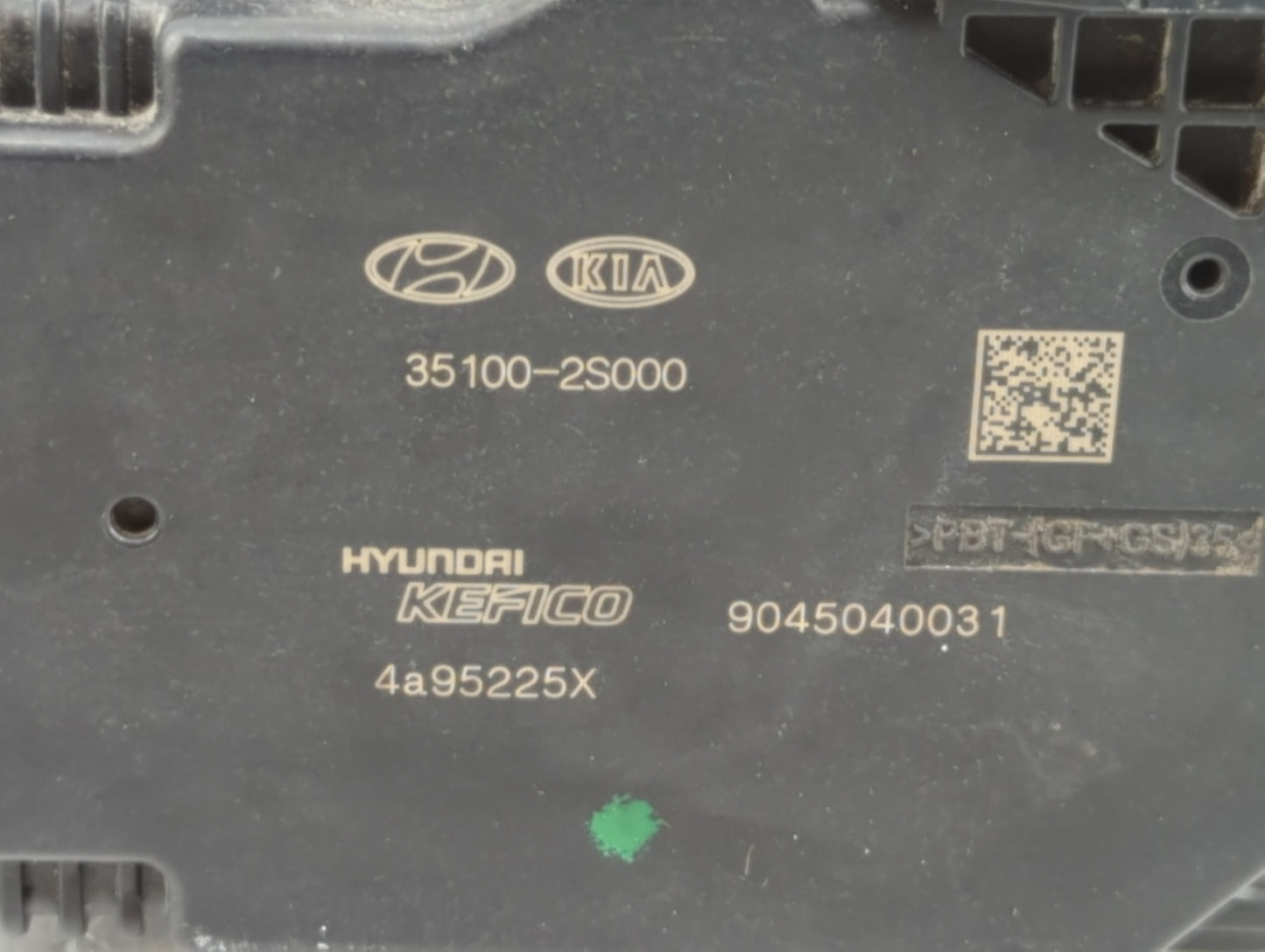 2022 Hyundai Sonata Throttle Body P/N:35100-2S000 Fits OEM Used Auto Parts - Oemusedautoparts1.com