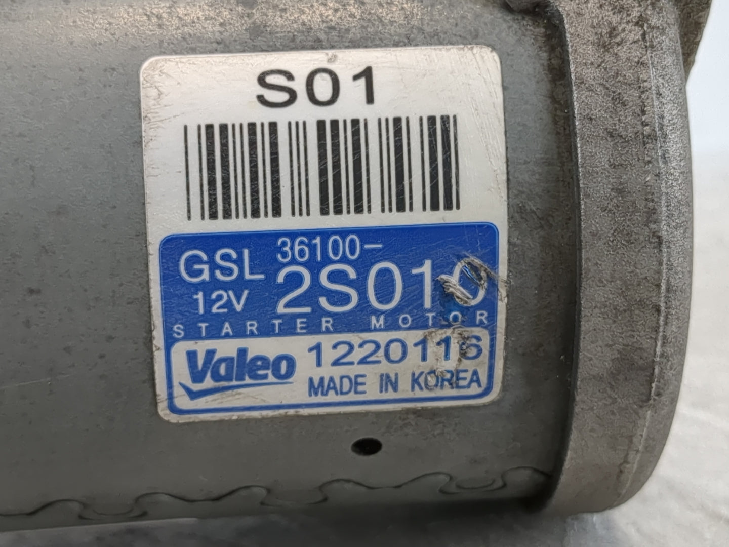 2022 Hyundai Tucson Car Starter Motor Solenoid OEM P/N:36100-2S010 Fits Fits 2020 2021 2023 OEM Used Auto Parts - Oemusedaut