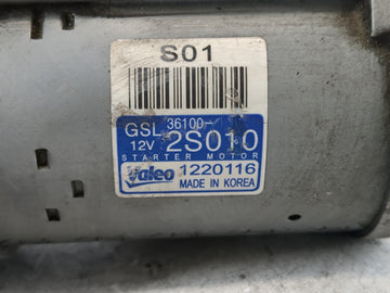 2022 Hyundai Tucson Car Starter Motor Solenoid OEM P/N:1220116 36100-2S010 Fits Fits 2020 2021 2023 OEM Used Auto Parts