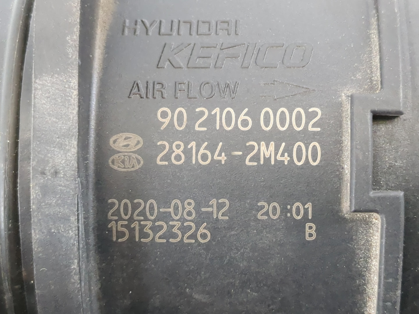 2022-2022 Hyundai Tucson Mass Air Flow Meter Maf 1153625 - Oemusedautoparts1.com