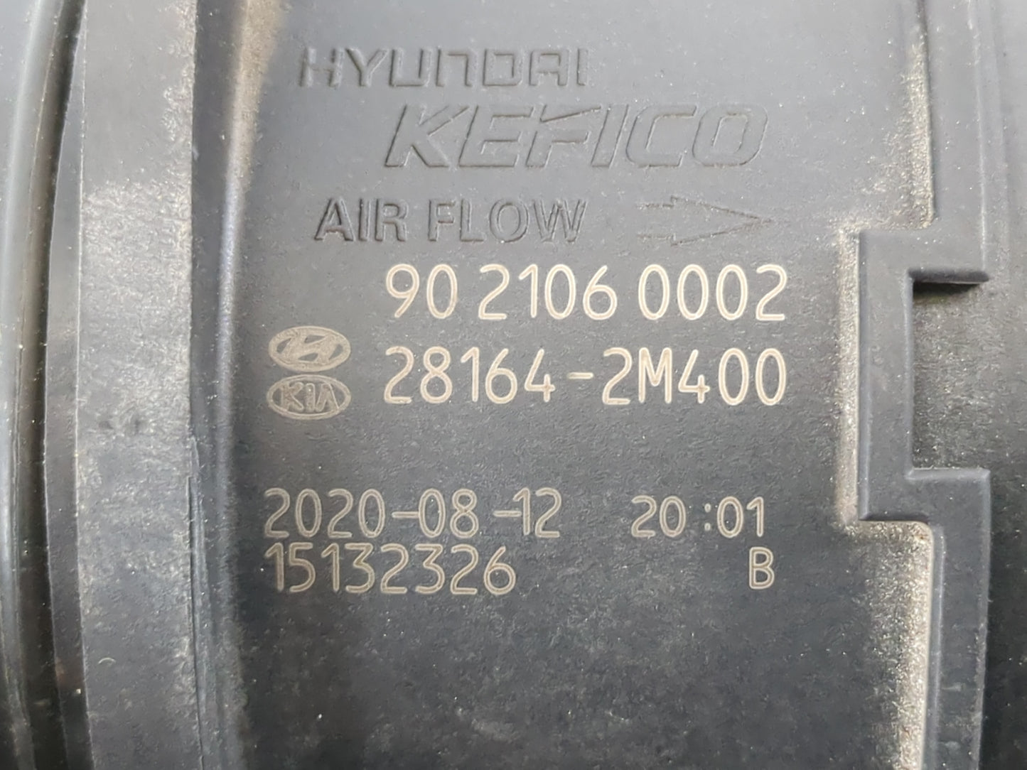2022-2022 Hyundai Tucson Mass Air Flow Meter Maf 1153625 - Oemusedautoparts1.com