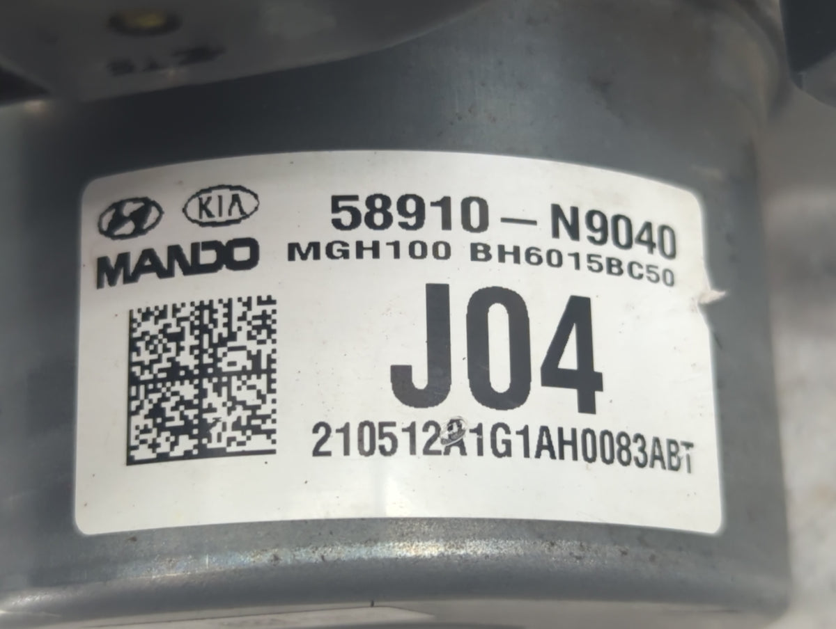 2022 Hyundai Tucson Anti-Lock Brake ABS Pump Module Actuator OEM P/N:58910-N9040 Fits OEM Used Auto Parts - Oemusedautoparts