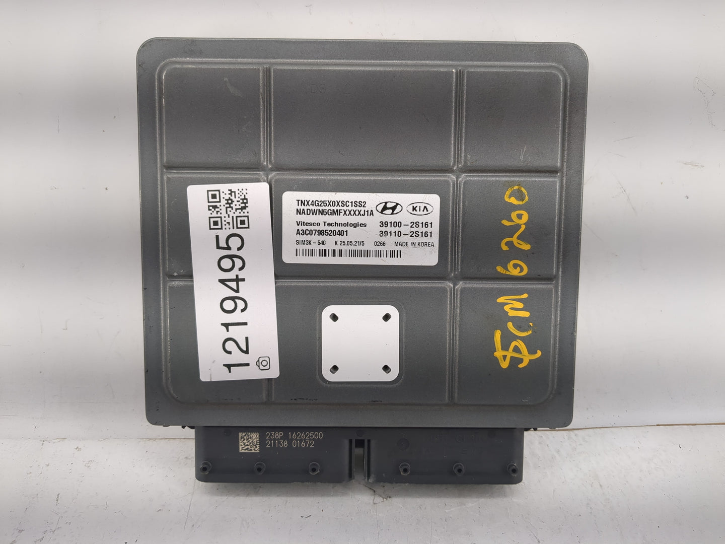 2022 Hyundai Tucson PCM Engine Control Computer ECU ECM PCU OEM P/N:39110-2S161 39100-2S161 Fits OEM Used Auto Parts - Oemus