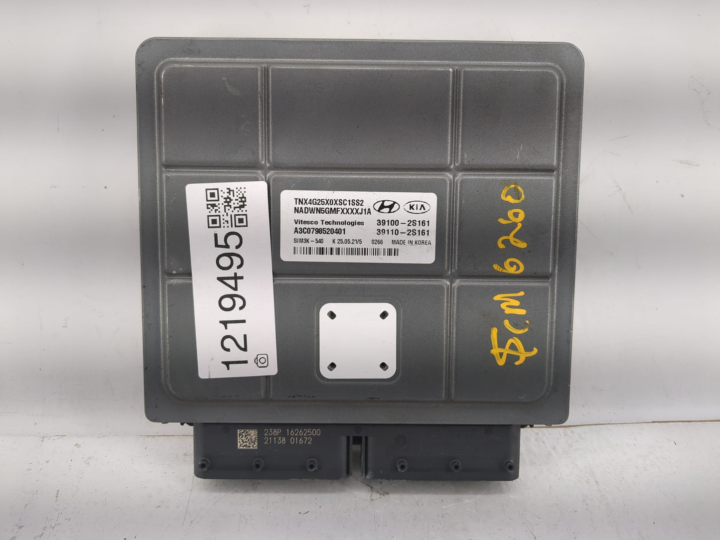 2022 Hyundai Tucson PCM Engine Control Computer ECU ECM PCU OEM P/N:39110-2S161 39100-2S161 Fits OEM Used Auto Parts - Oemus