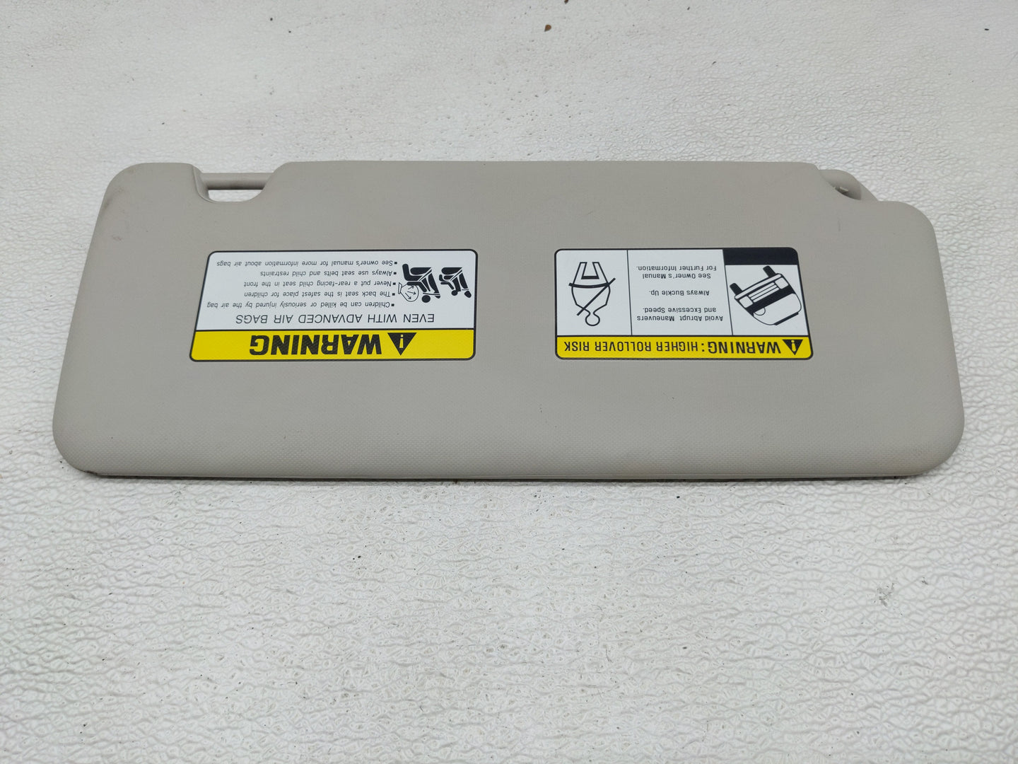 2022 Hyundai Tucson Sun Visor Shade Replacement Driver Left Mirror Fits OEM Used Auto Parts - Oemusedautoparts1.com