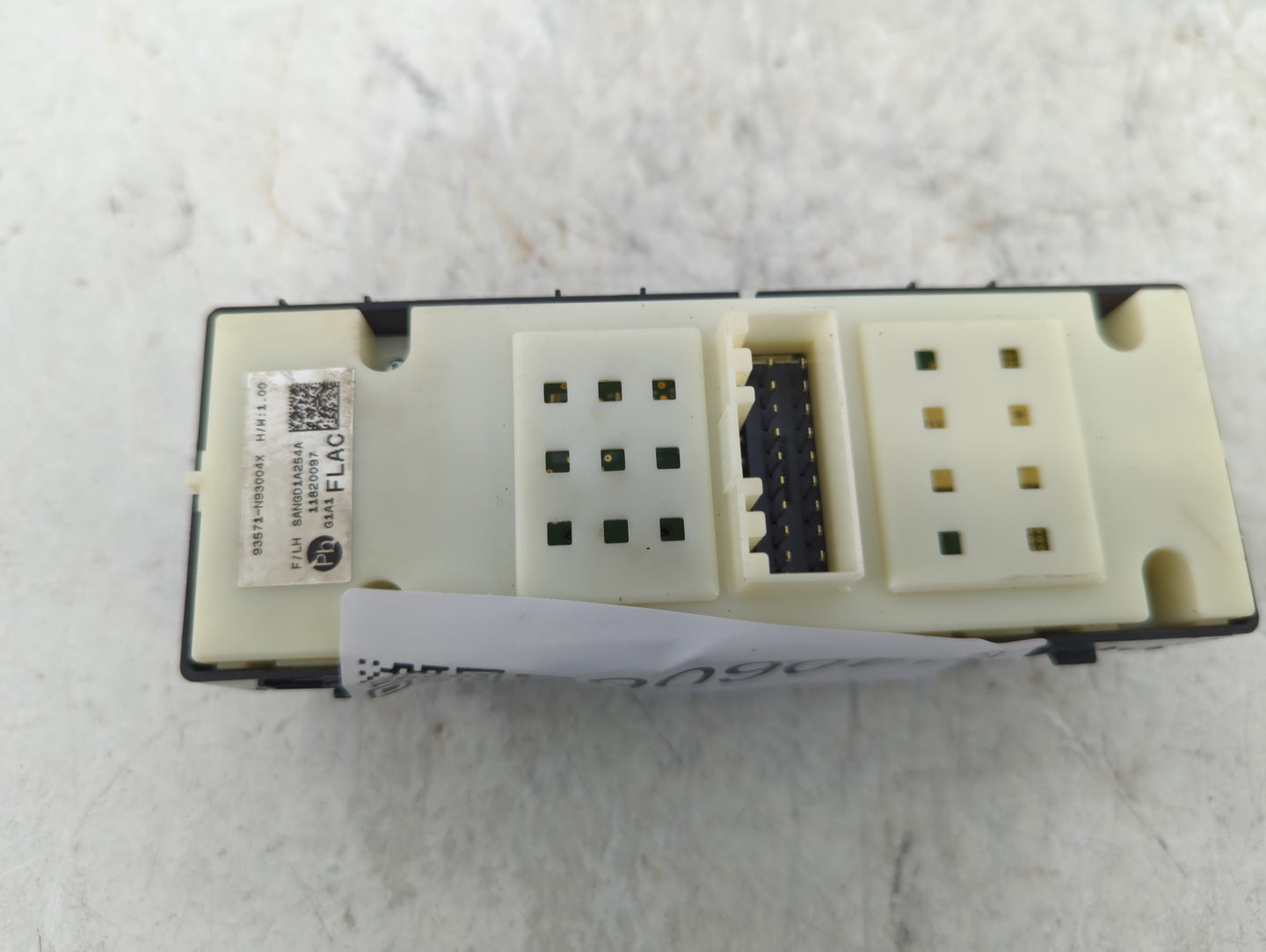 2022 Hyundai Tucson Master Power Window Switch Replacement Driver Side Left P/N:93571-N93004X Fits Fits 2021 OEM Used Auto P