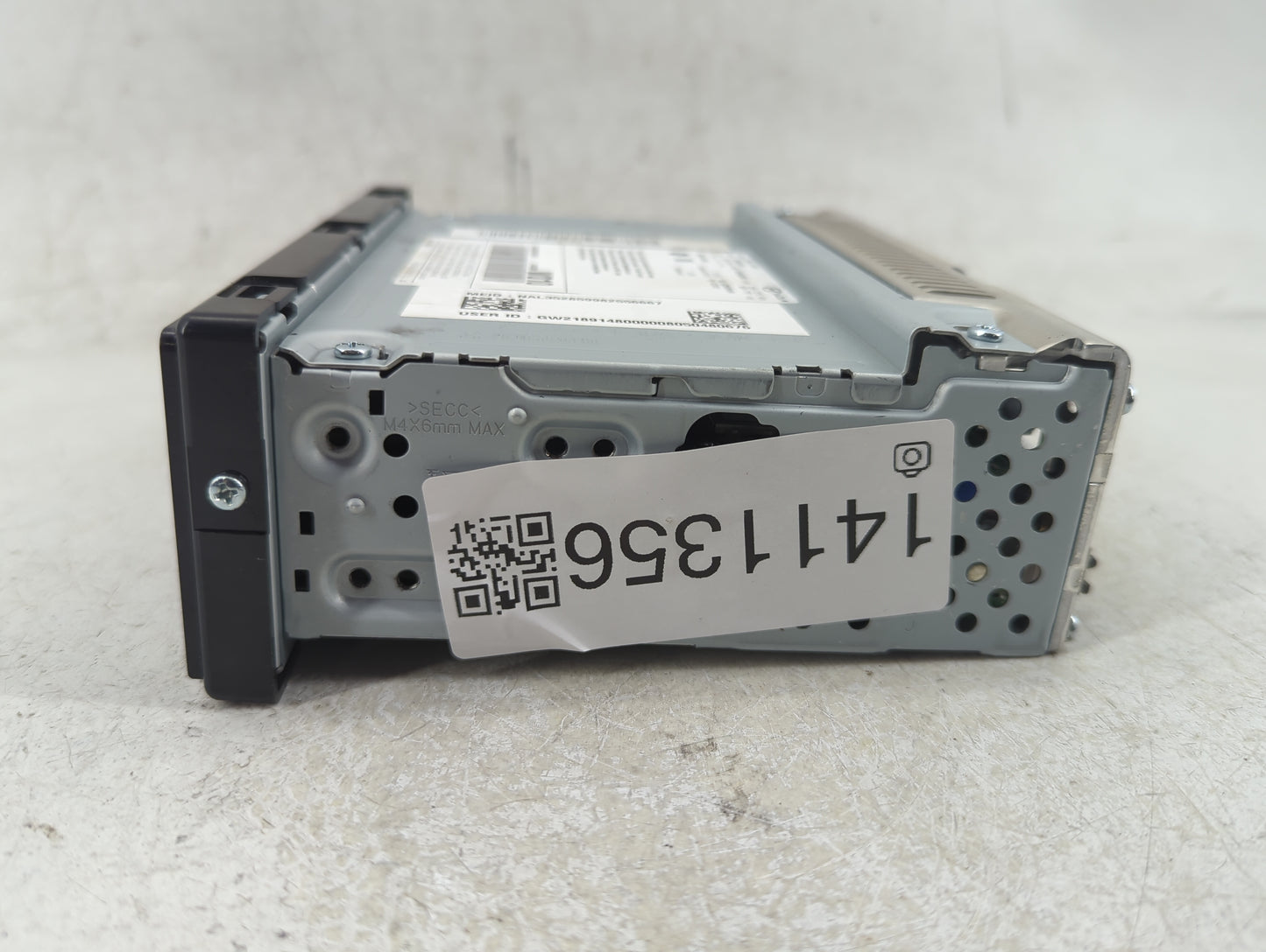 2022 Hyundai Tucson Radio AM FM Cd Player Receiver Replacement P/N:96160-CW010 Fits OEM Used Auto Parts - Oemusedautoparts1.