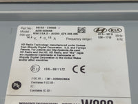 2022 Hyundai Tucson Radio AM FM Cd Player Receiver Replacement P/N:96160-CW010 Fits OEM Used Auto Parts - Oemusedautoparts1.