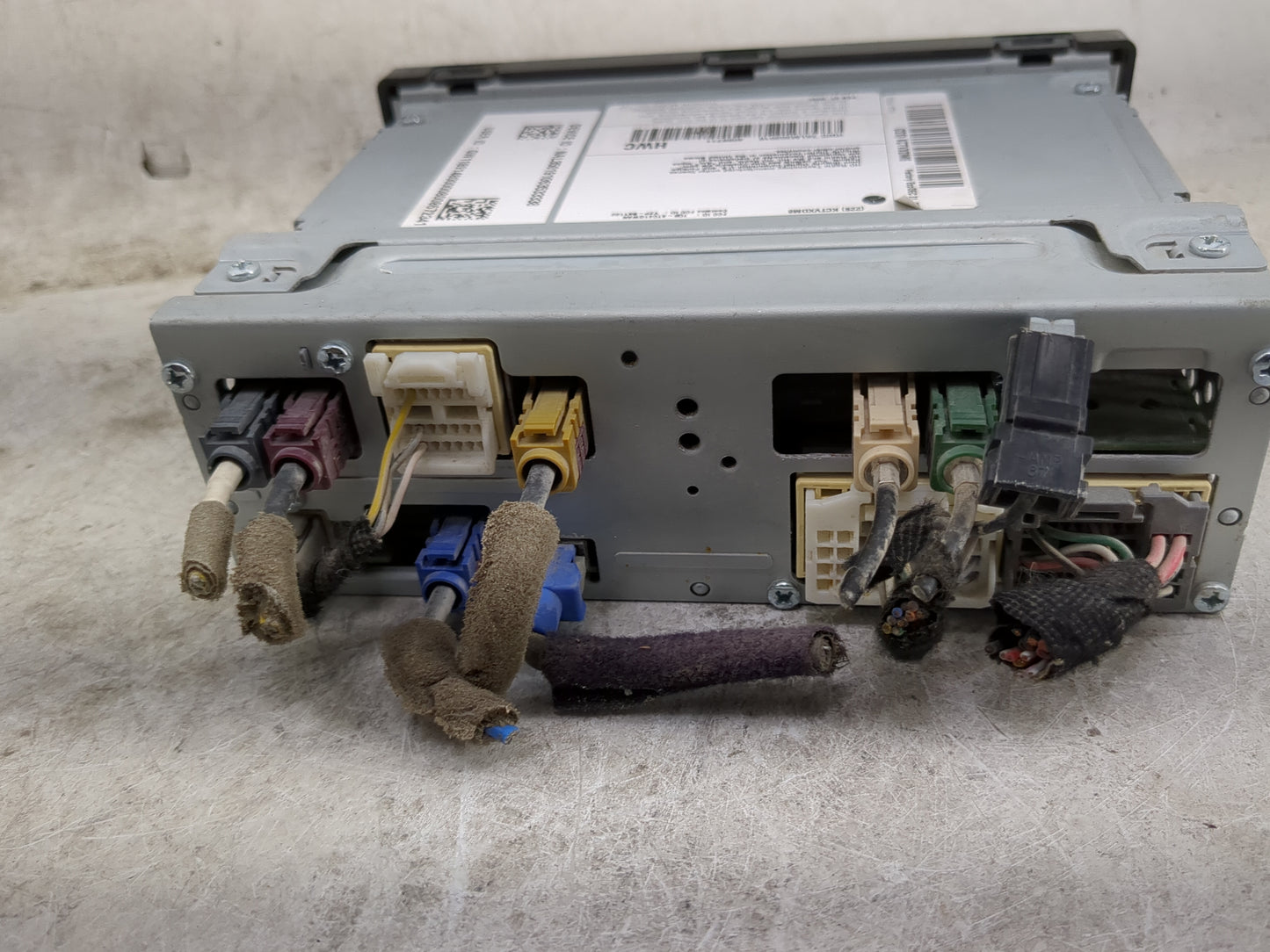 2022 Hyundai Tucson Radio AM FM Cd Player Receiver Replacement P/N:96560-N9450 Fits OEM Used Auto Parts - Oemusedautoparts1.