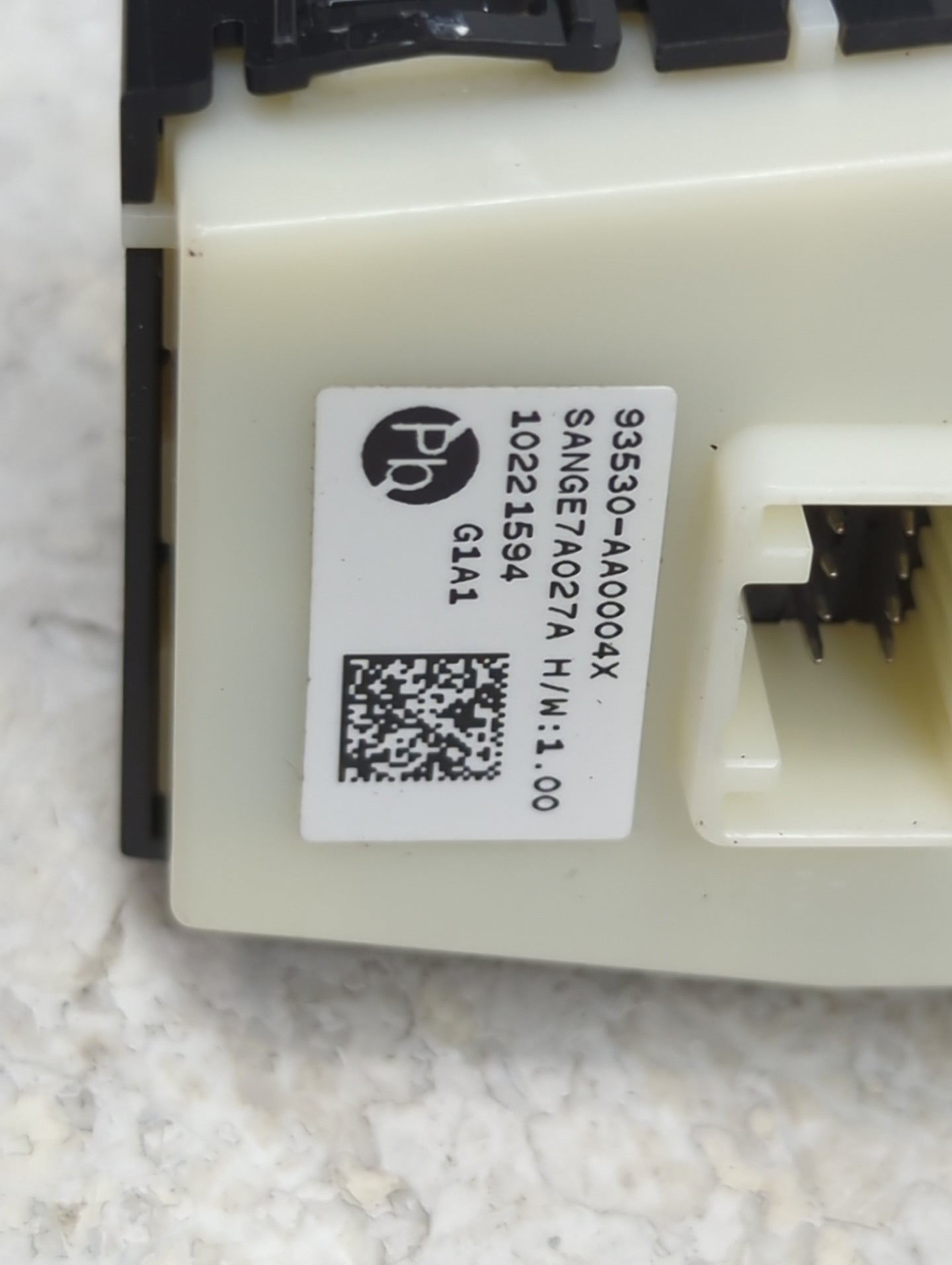 2022 Hyundai Tucson Master Power Window Switch Replacement Driver Side Left P/N:93530-AA0004X SANGE7A027A Fits Fits 2021 OEM