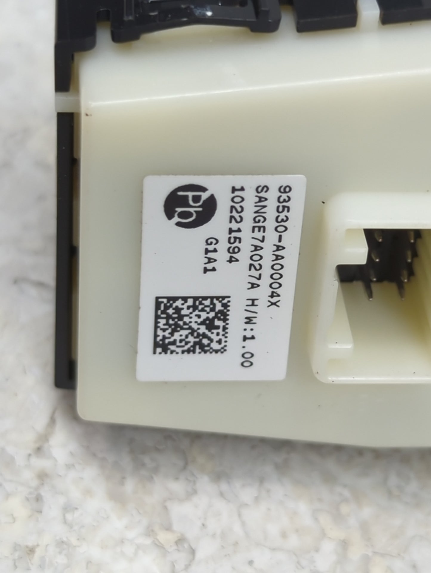 2022 Hyundai Tucson Master Power Window Switch Replacement Driver Side Left P/N:93530-AA0004X SANGE7A027A Fits Fits 2021 OEM