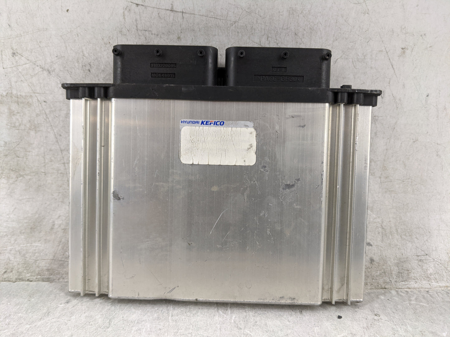 2022 Hyundai Tucson PCM Engine Control Computer ECU ECM PCU OEM P/N:4222411701 3031, 9103220095, MG648015 Fits OEM Used Auto