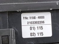 2022 Hyundai Tucson Fusebox Fuse Box Panel Relay Module P/N:919A5-N9000 2103302206 Fits OEM Used Auto Parts - Oemusedautopar
