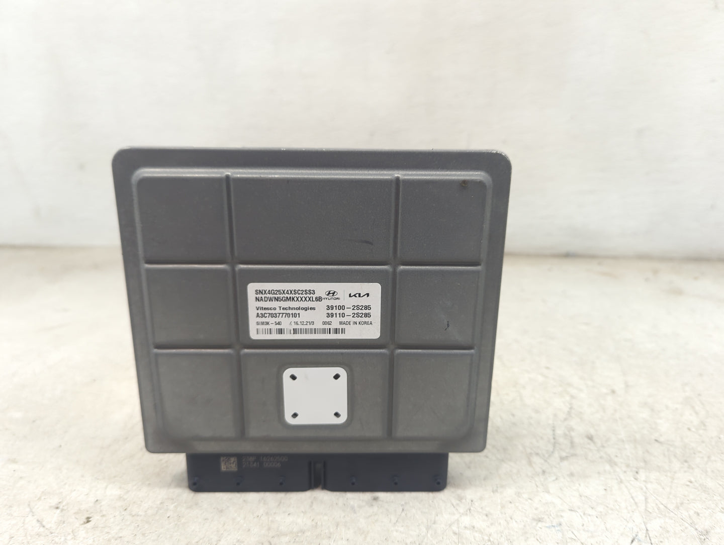 2022 Hyundai Tucson PCM Engine Control Computer ECU ECM PCU OEM P/N:39100-2S285 39110-2S285, A3C7037770101, SNX4G25X4XSC2SS3