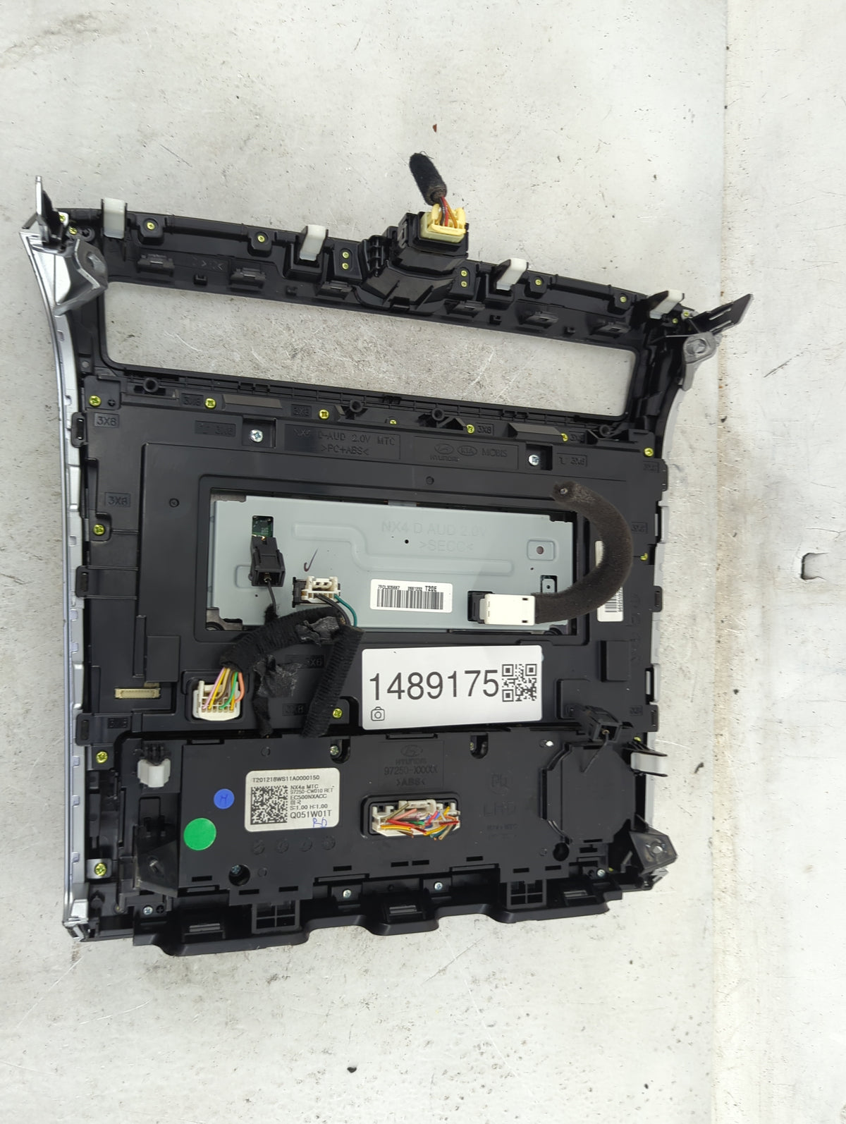 2022 Hyundai Tucson Climate Control Module Temperature AC/Heater Replacement P/N:97250-CW010 EC500NXACC Fits OEM Used Auto P