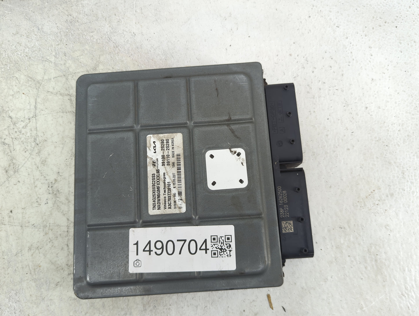 2022 Hyundai Tucson PCM Engine Control Computer ECU ECM PCU OEM P/N:39100-2S280 39110-2S280, A3C7037720101, TNX4G25X0XSC2SS3