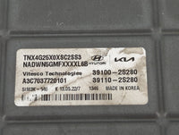 2022 Hyundai Tucson PCM Engine Control Computer ECU ECM PCU OEM P/N:39100-2S280 39110-2S280, A3C7037720101, TNX4G25X0XSC2SS3