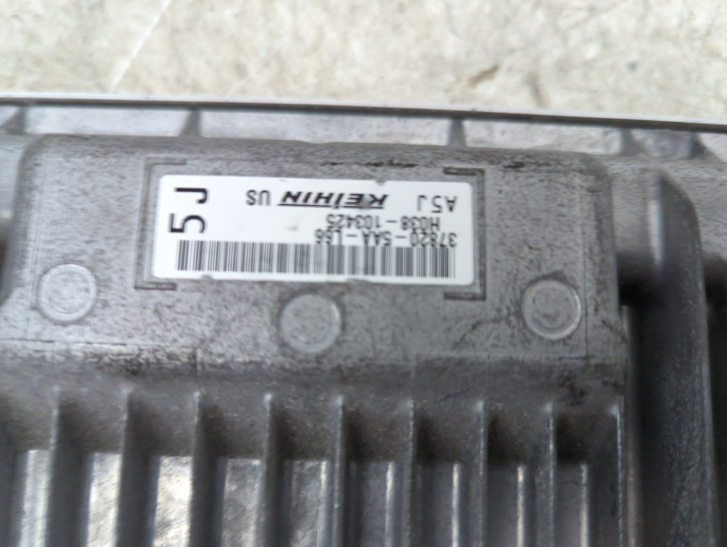 2022 Hyundai Tucson PCM Engine Control Computer ECU ECM PCU OEM P/N:37820-5AA-L56 HD38-103425 Fits OEM Used Auto Parts - Oem