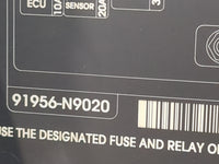 2022 Hyundai Tucson Fusebox Fuse Box Panel Relay Module P/N:18980-10003 91956-N9020 Fits OEM Used Auto Parts - Oemusedautopa
