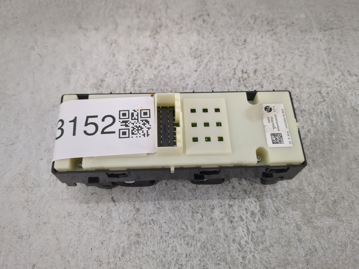 2022 Hyundai Tucson Master Power Window Switch Replacement Driver Side Left P/N:93571-N93004X SANGD1A464A Fits OEM Used Auto
