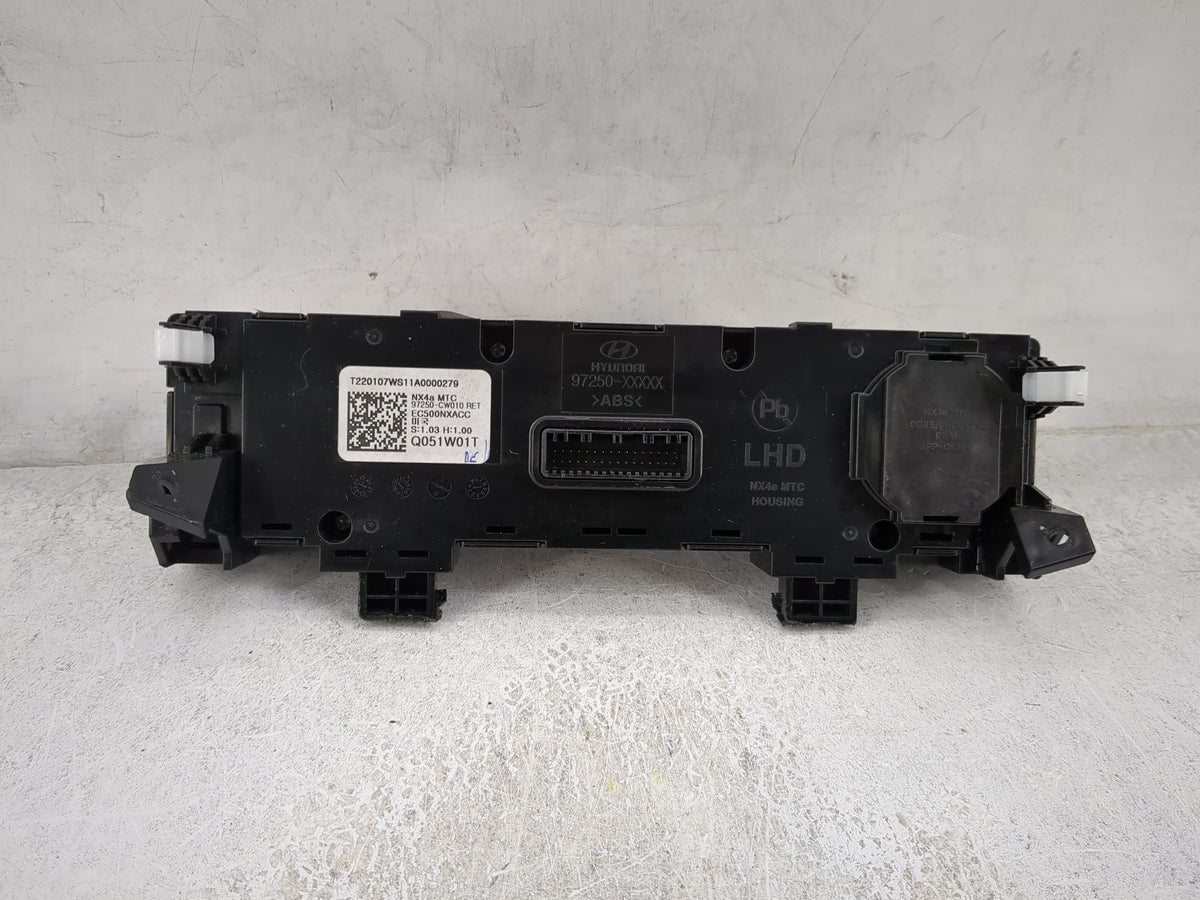 2022 Hyundai Tucson Climate Control Module Temperature AC/Heater Replacement P/N:97250-CW010 Fits OEM Used Auto Parts - Oemu