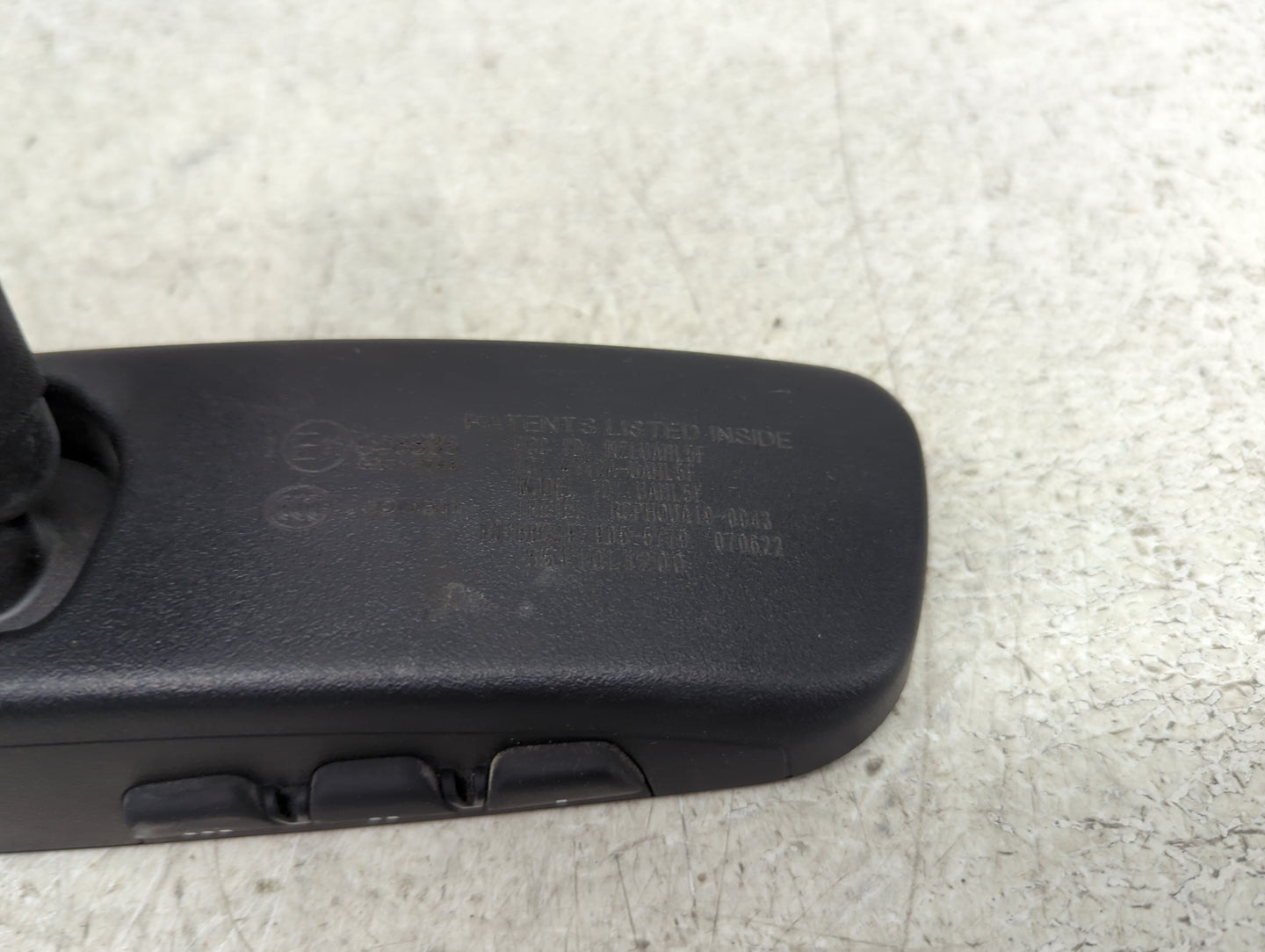 2022 Hyundai Tucson Interior Rear View Mirror Replacement OEM Fits OEM Used Auto Parts - Oemusedautoparts1.com