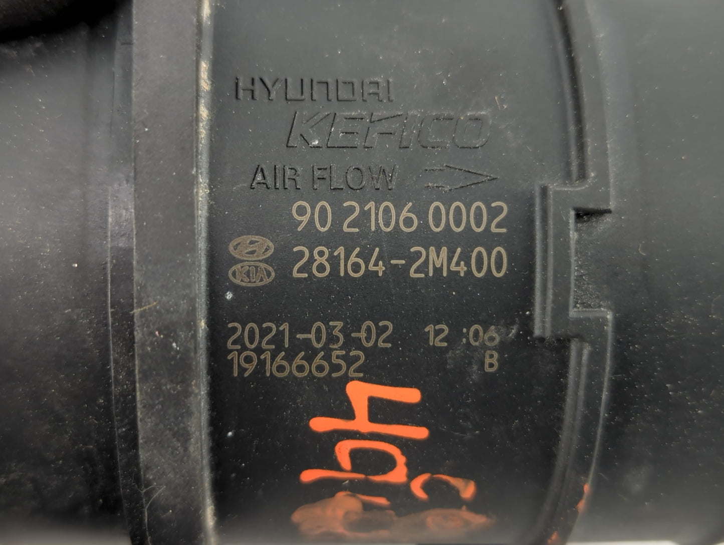 2022-2022 Hyundai Tucson Mass Air Flow Meter Maf - Oemusedautoparts1.com